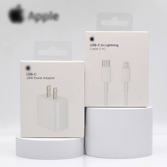 2Pin 20w iPhone Fast Charger with Cable