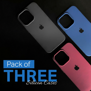 Pack of Three Silicon Cases