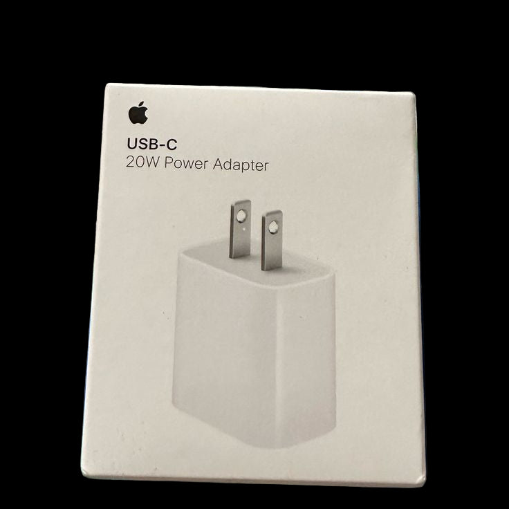 2Pin 20w fast charging adapter (cable not included)