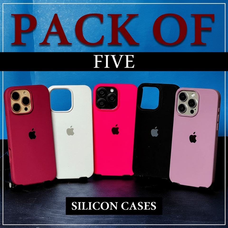 Pack of Five Silicon Cases (DM colors)