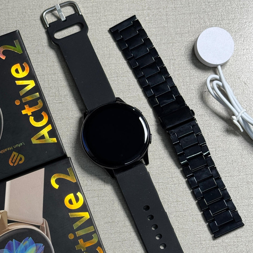 ACTIVE 2 SMART WATCH WITH 2 STRAPS (SILICON + ROLEX)