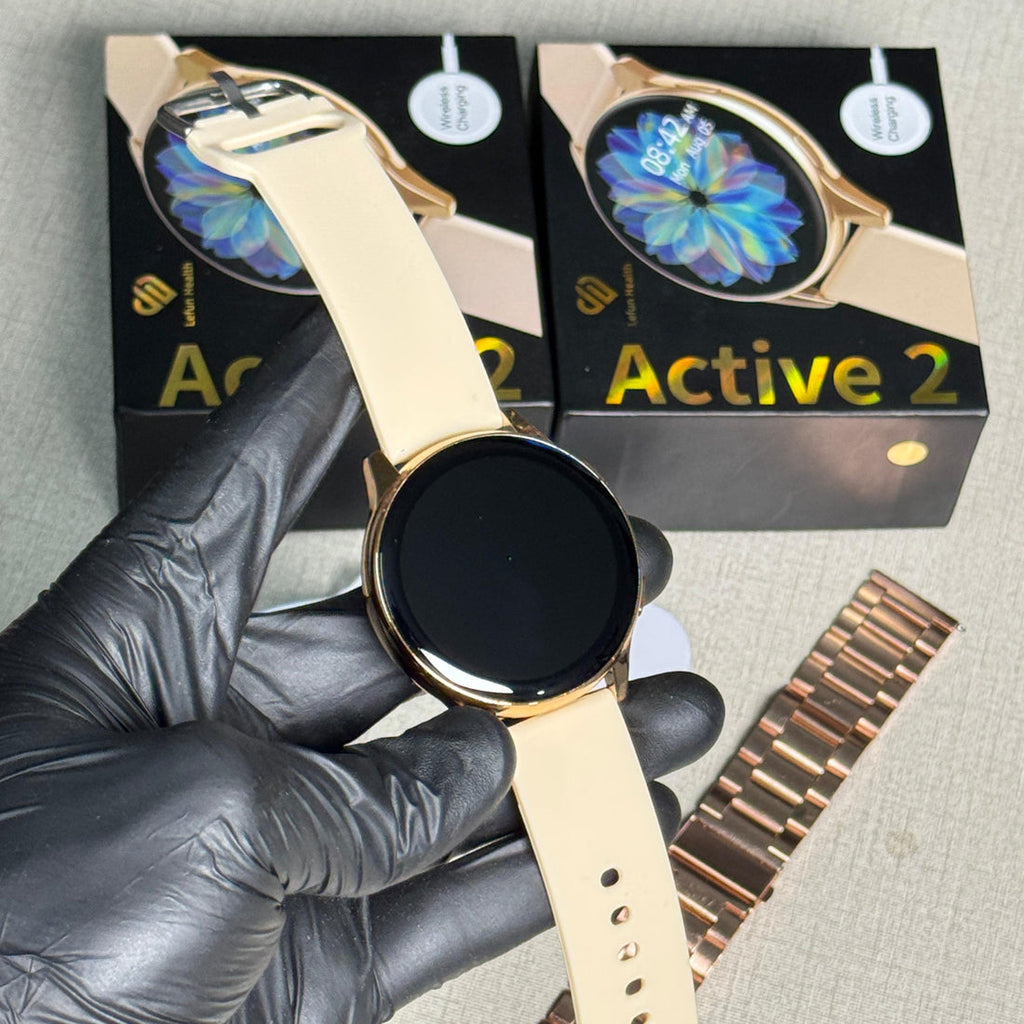 ACTIVE 2 SMART WATCH WITH 2 STRAPS (SILICON + ROLEX)