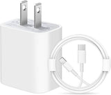 2Pin 20w iPhone Fast Charger with Cable