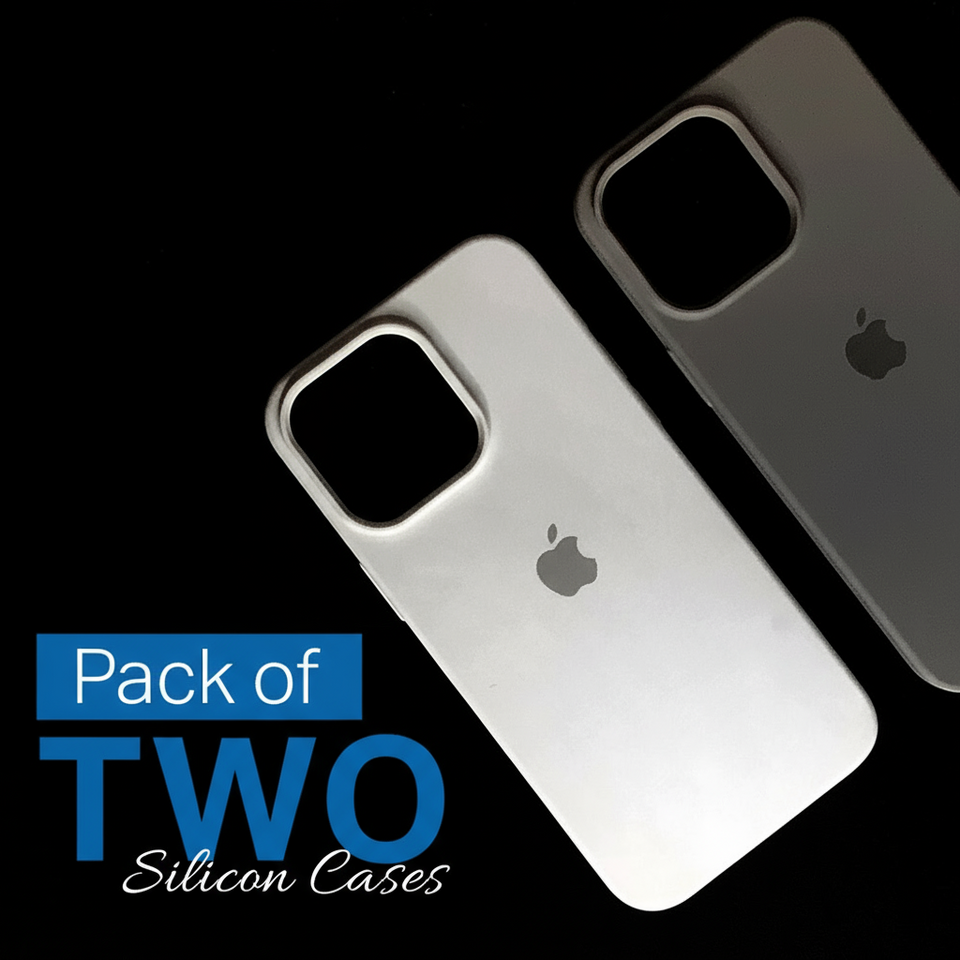 Pack of Two Silicon Cases