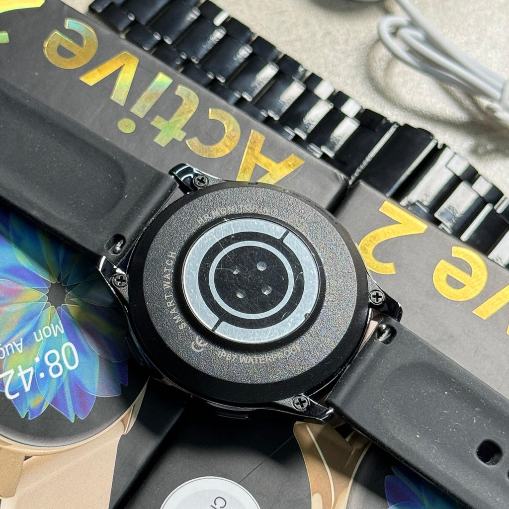 ACTIVE 2 SMART WATCH WITH 2 STRAPS (SILICON + ROLEX)