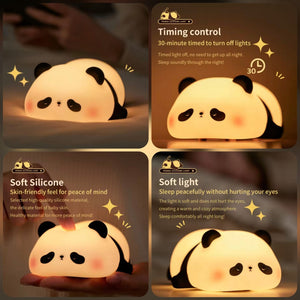 sleeping panda ( soft lamp)