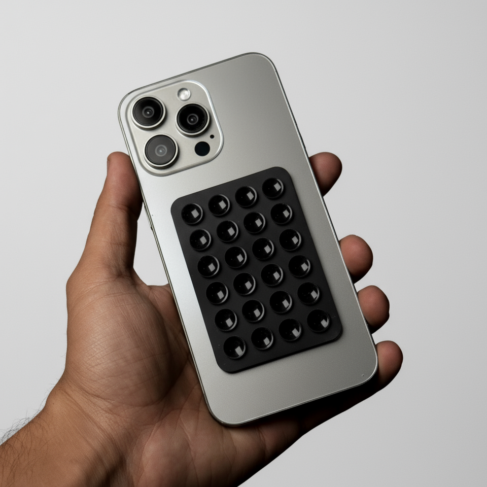 Sticky Silicone Suction Phone Case Mount