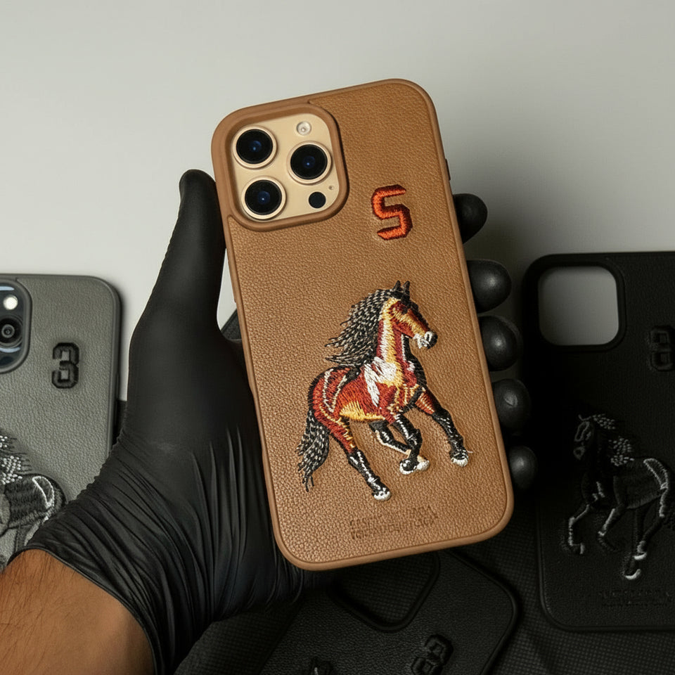 Premium 3D Embroidered Santa Barbara Polo Case