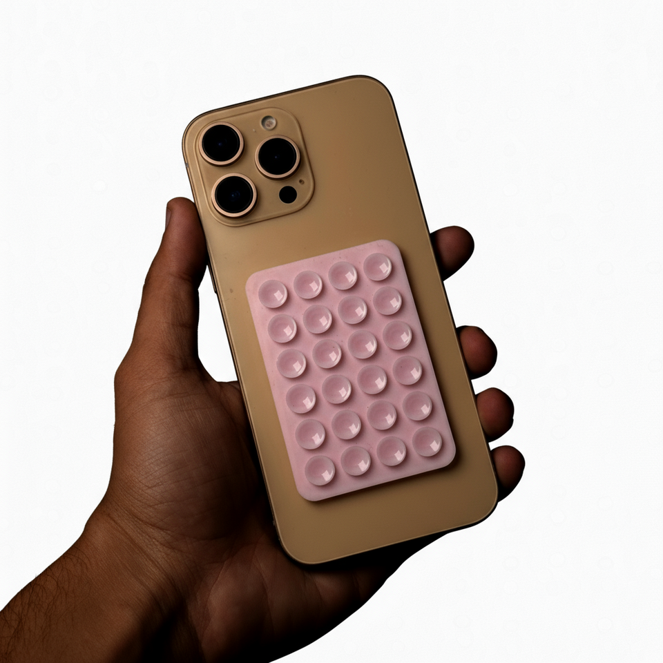 Sticky Silicone Suction Phone Case Mount