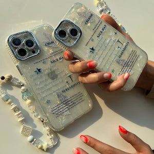 Newday case with glitter lense
