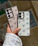 🦋Butterfly glitter shimmer case 🦋