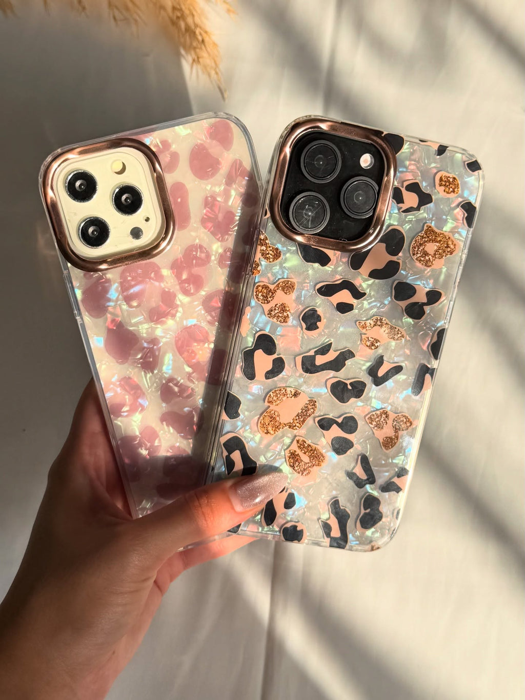 Cheetah Laser Marble Case 🐆💎