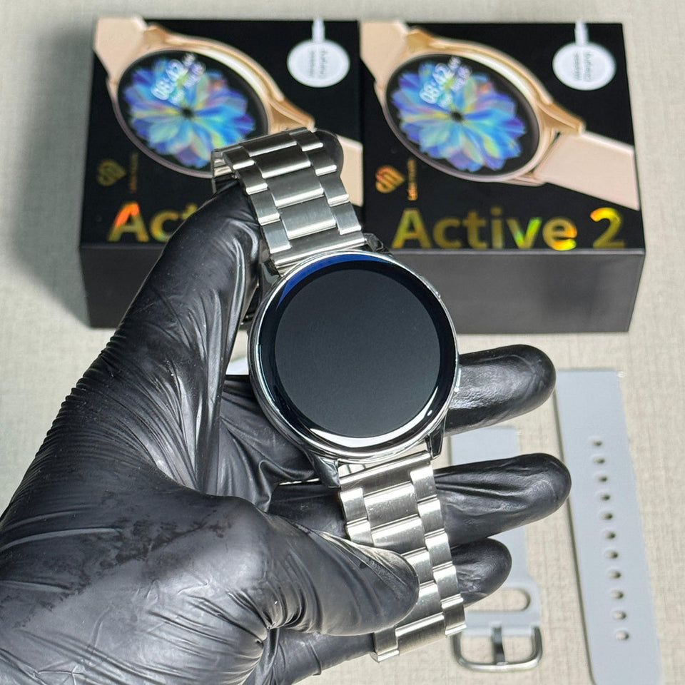ACTIVE 2 SMART WATCH WITH 2 STRAPS (SILICON + ROLEX)
