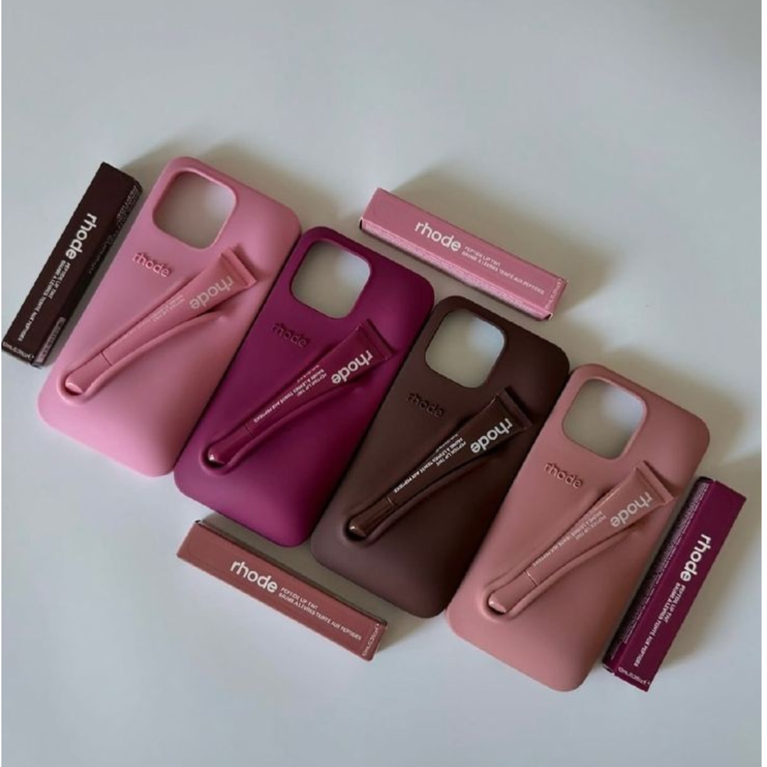 Rhode Lip SIlicone Case With Original Rhode LipGloss 💄