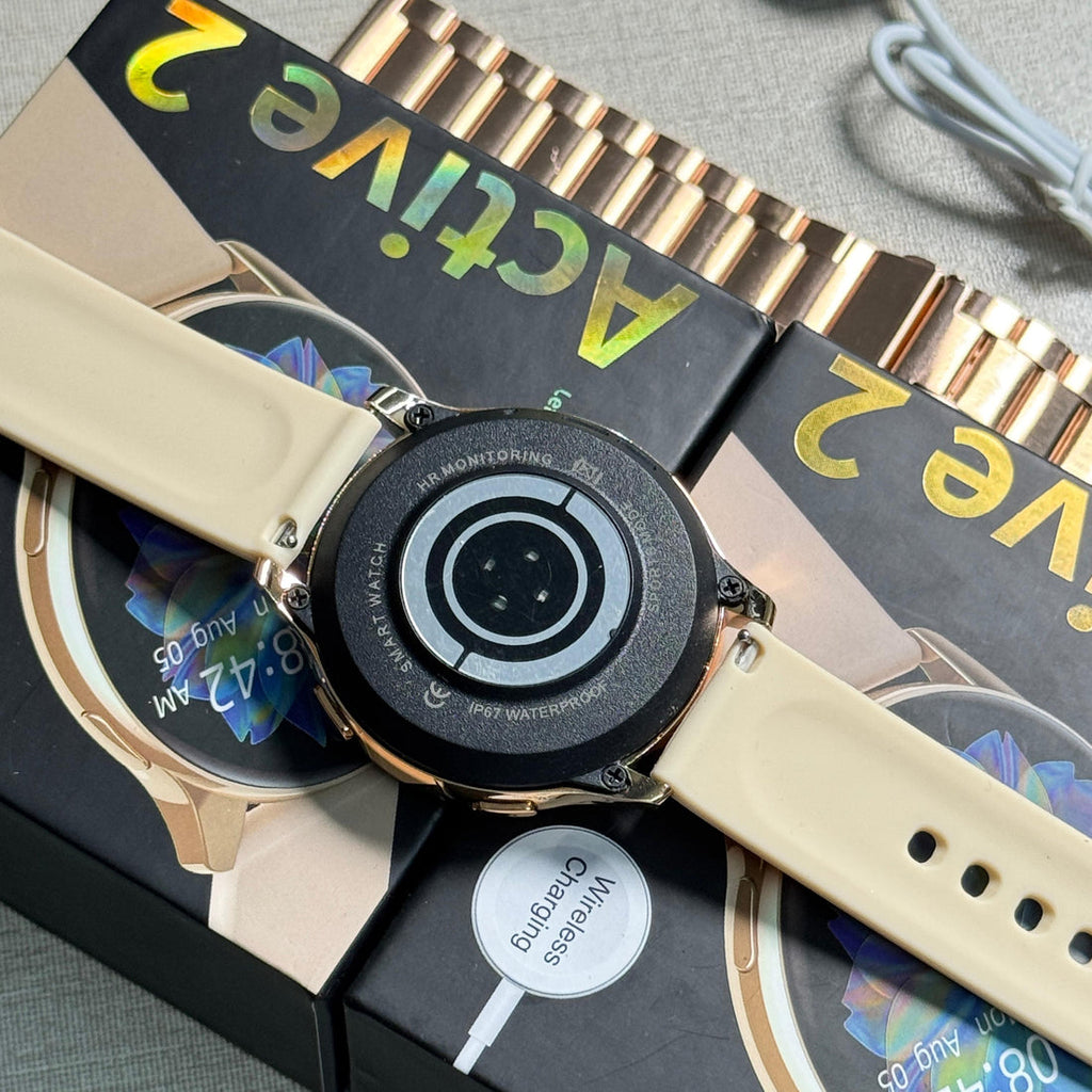 ACTIVE 2 SMART WATCH WITH 2 STRAPS (SILICON + ROLEX)