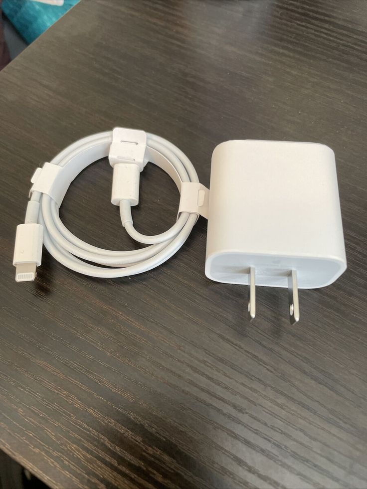 2Pin 20w iPhone Fast Charger with Cable
