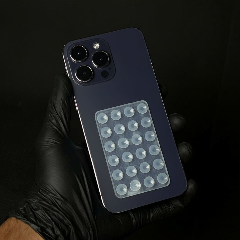 Sticky Silicone Suction Phone Case Mount