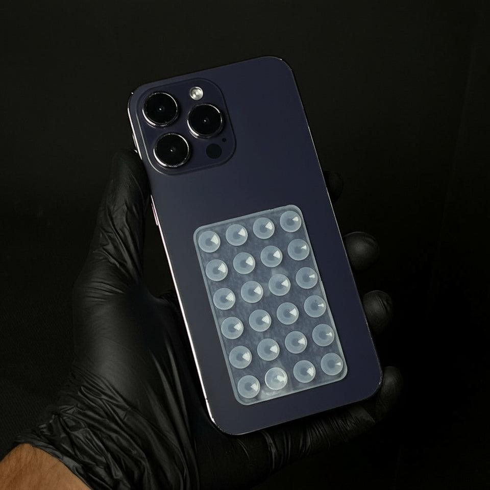 Sticky Silicone Suction Phone Case Mount