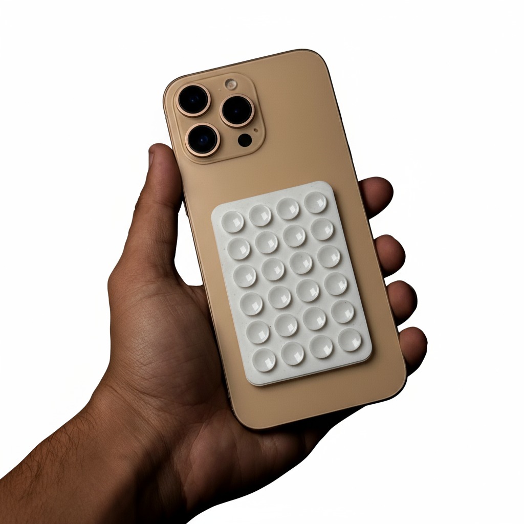 Sticky Silicone Suction Phone Case Mount