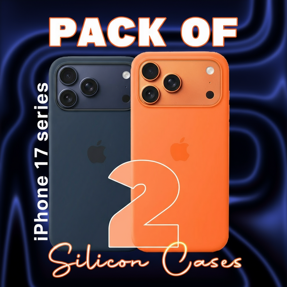 Pack of Two Silicon Cases (iPhone 17 series)