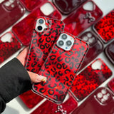 New cheetah ruby marble case