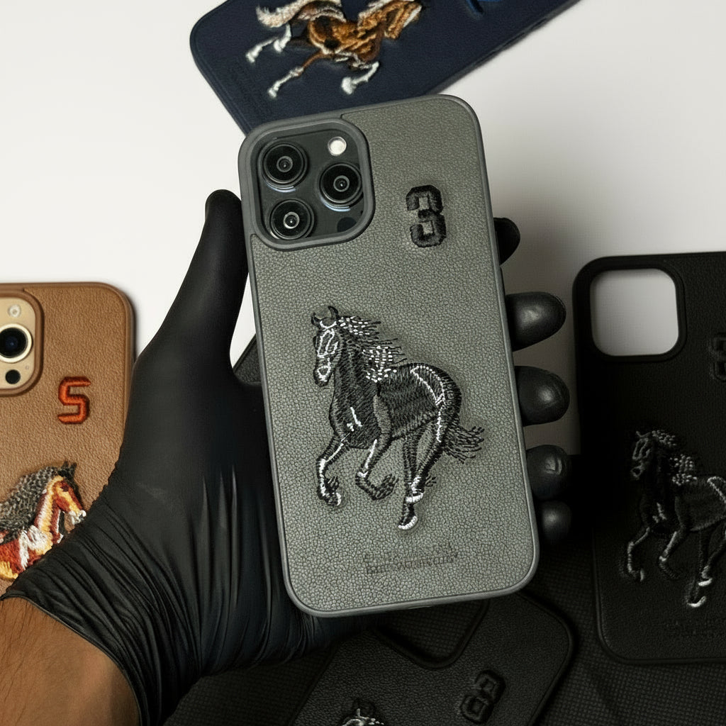 Premium 3D Embroidered Santa Barbara Polo Case