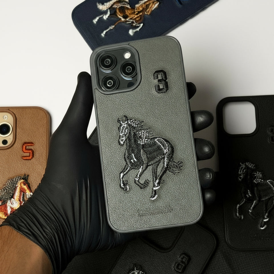 Premium 3D Embroidered Santa Barbara Polo Case